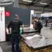TimeSavers Entgrat- und Schleifmaschine bei Meyer BlechTechnik AG in Grosswangen, Entgraten bis 1600mm Breite