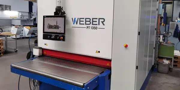 Neue Entgratmaschine WEBER PT-1350